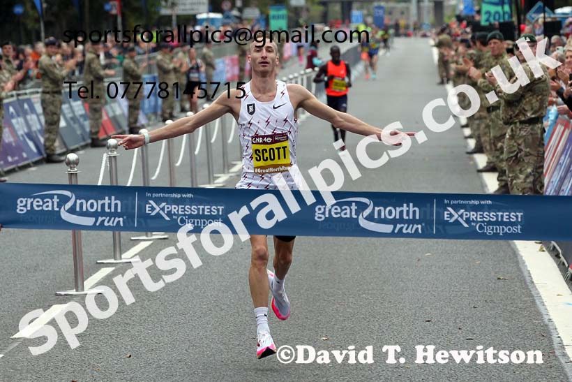 Mens Great North Run. Photo: David T. Hewitson/Sports for All Pics